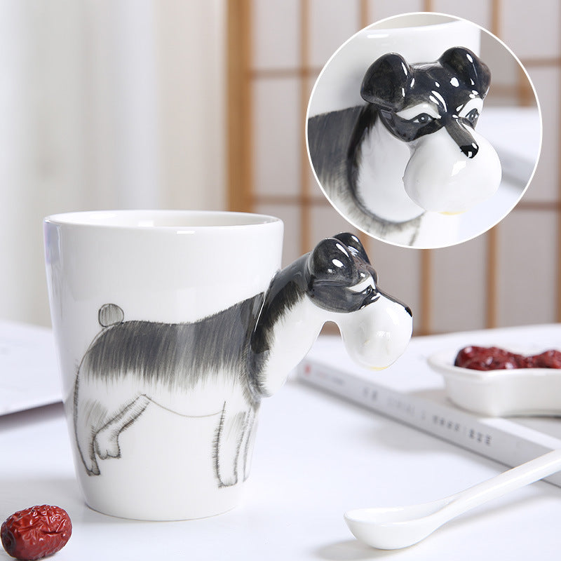 3D Hand-Made Animals Coffee Mug