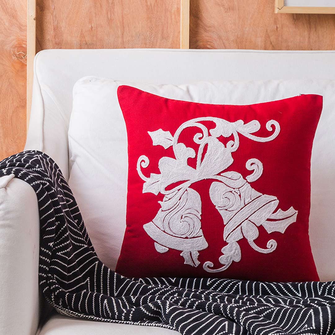 Christmas  Embroidered Cushion Covers
