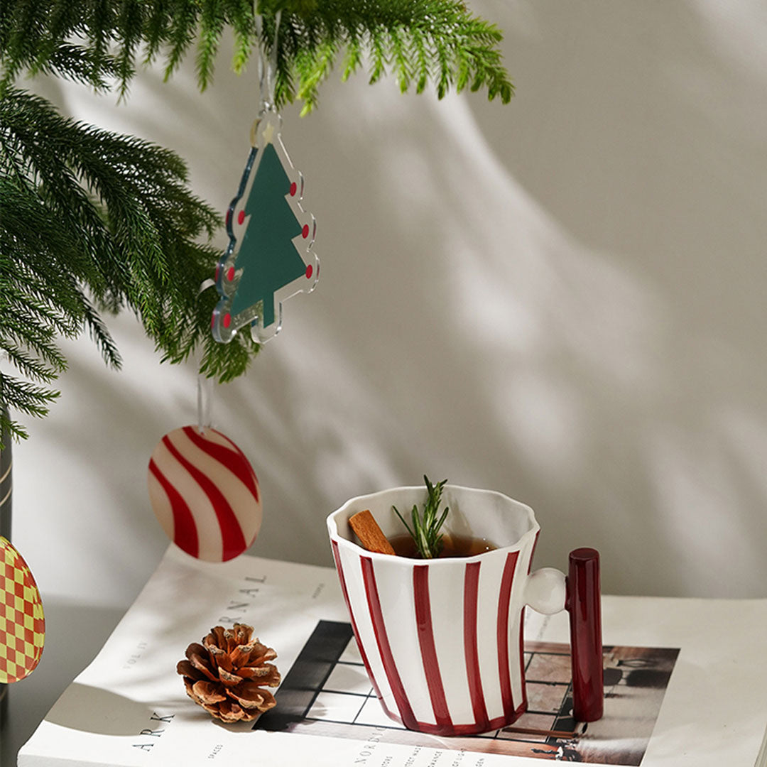 Vintage Stripe Coffee & Tea Mug