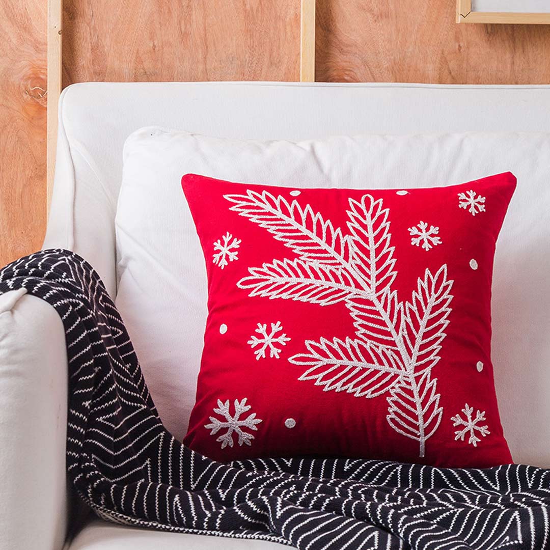 Christmas  Embroidered Cushion Covers