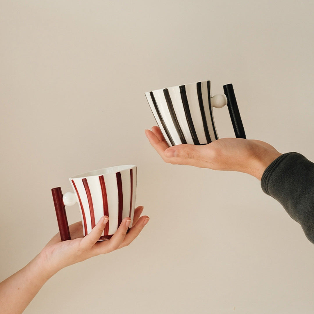 Vintage Stripe Coffee & Tea Mug