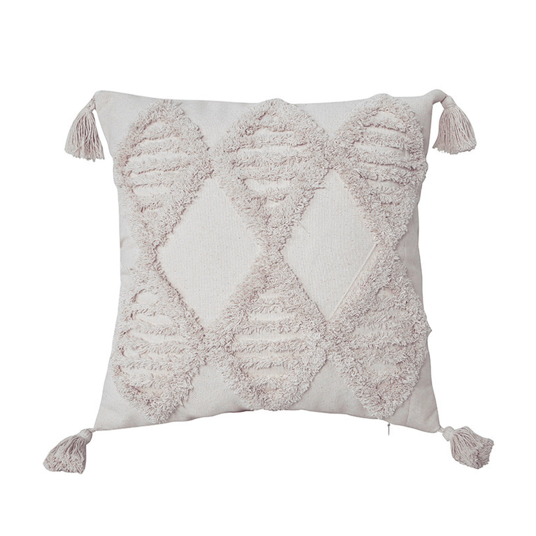 Housse de coussin en macramé Boho avec glands