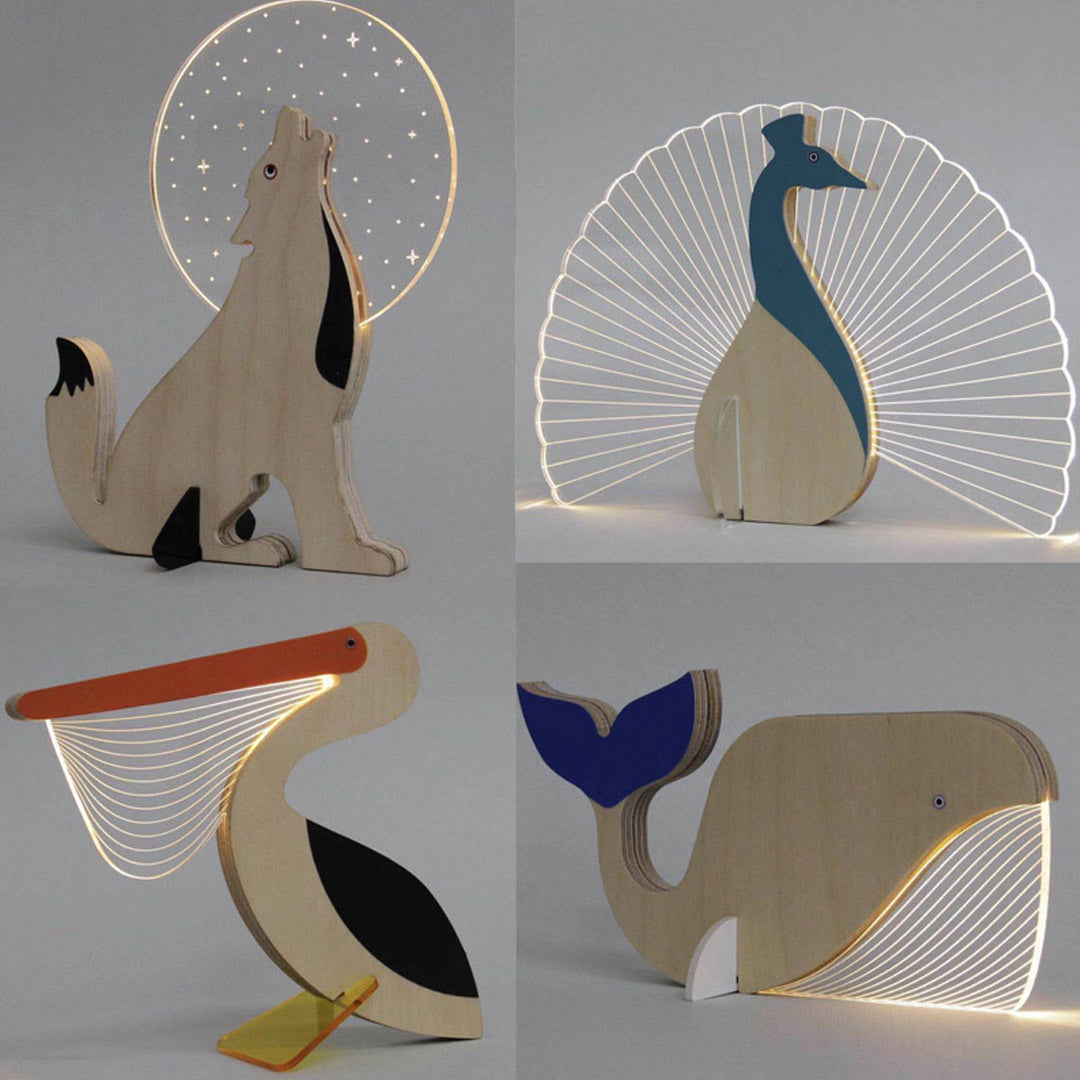 Lampes innovantes au design animalier portable