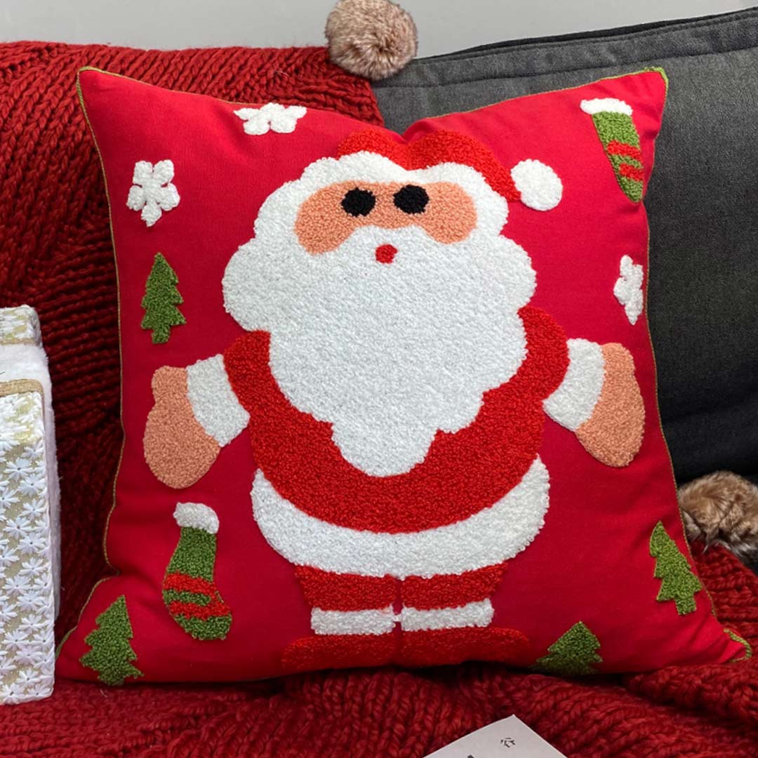 Christmas  Embroidered Cushion Covers