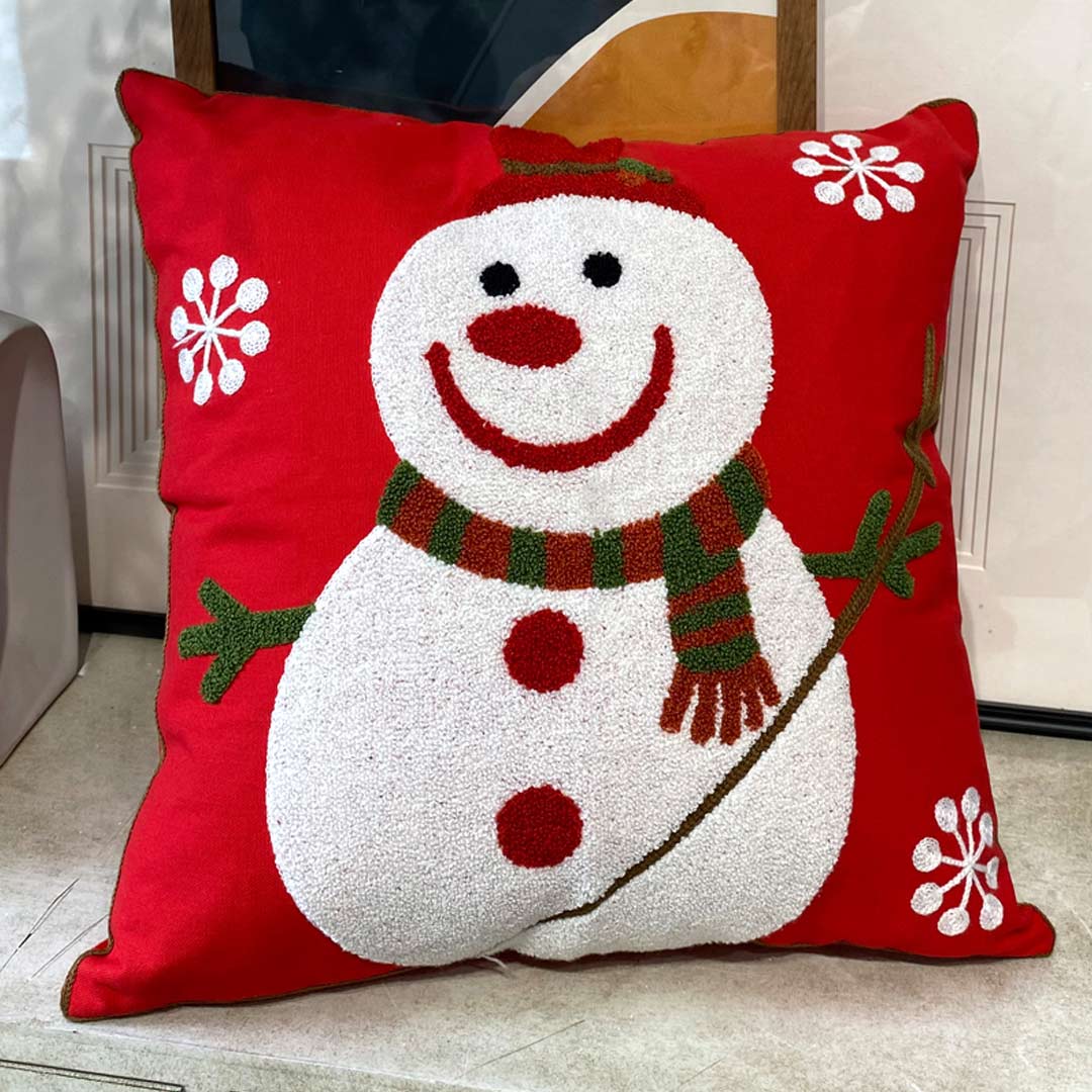 Christmas  Embroidered Cushion Covers