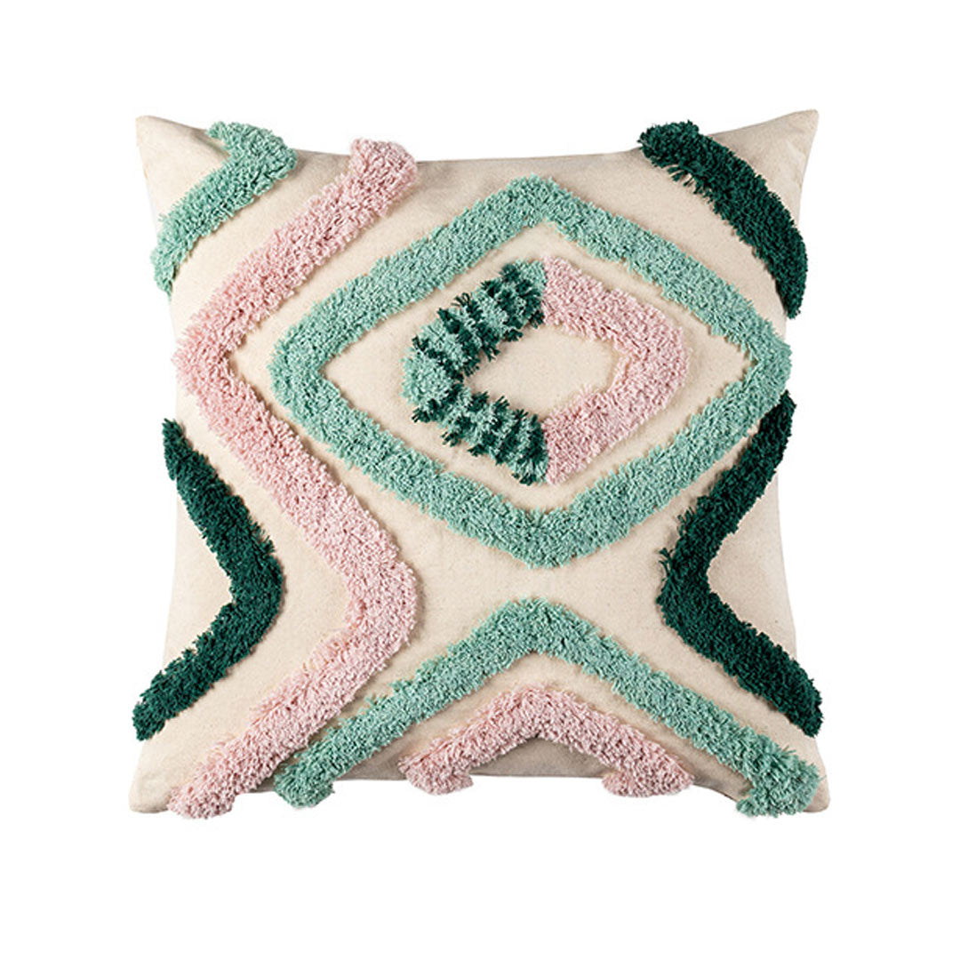 Housse de coussin en macramé Boho avec glands