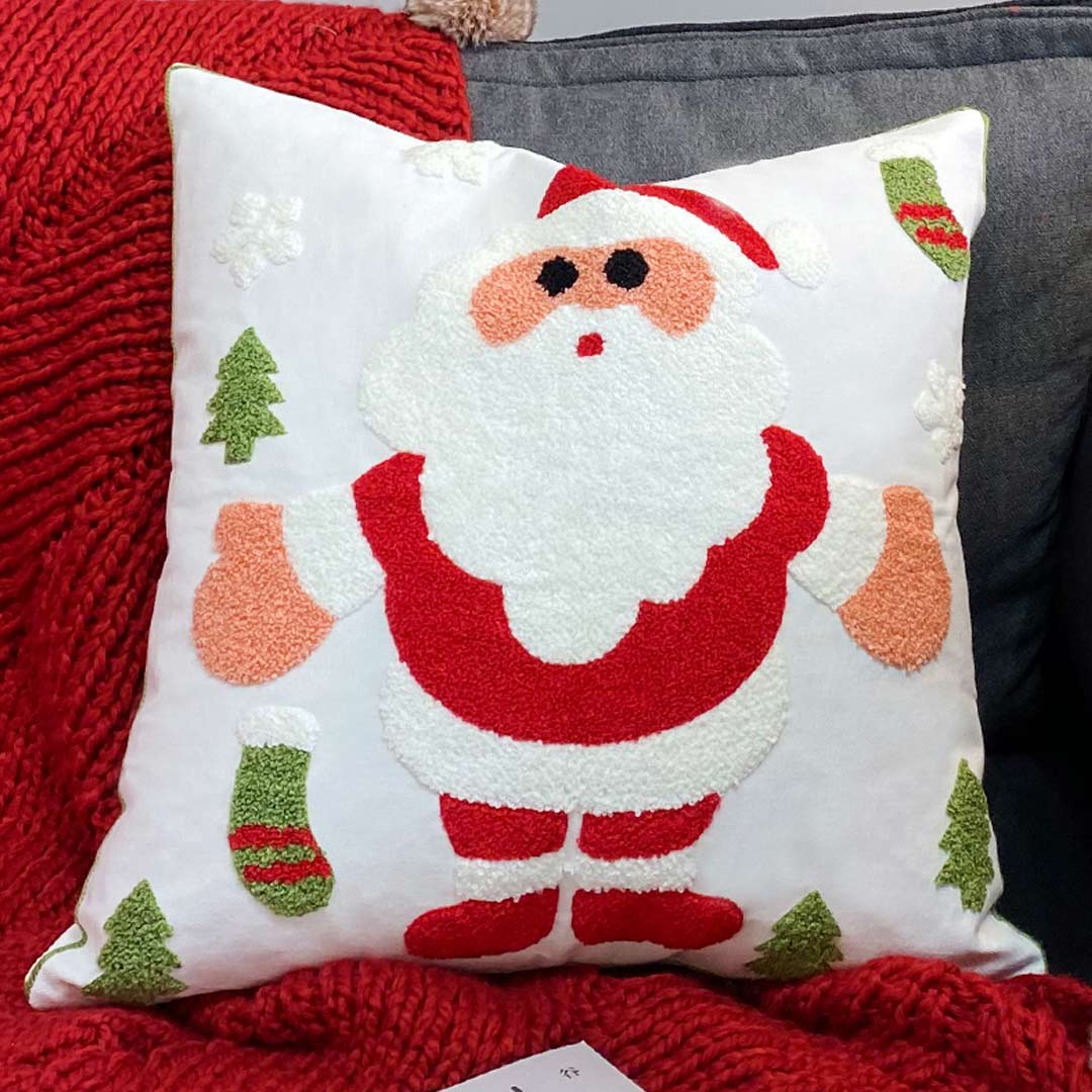 Christmas  Embroidered Cushion Covers