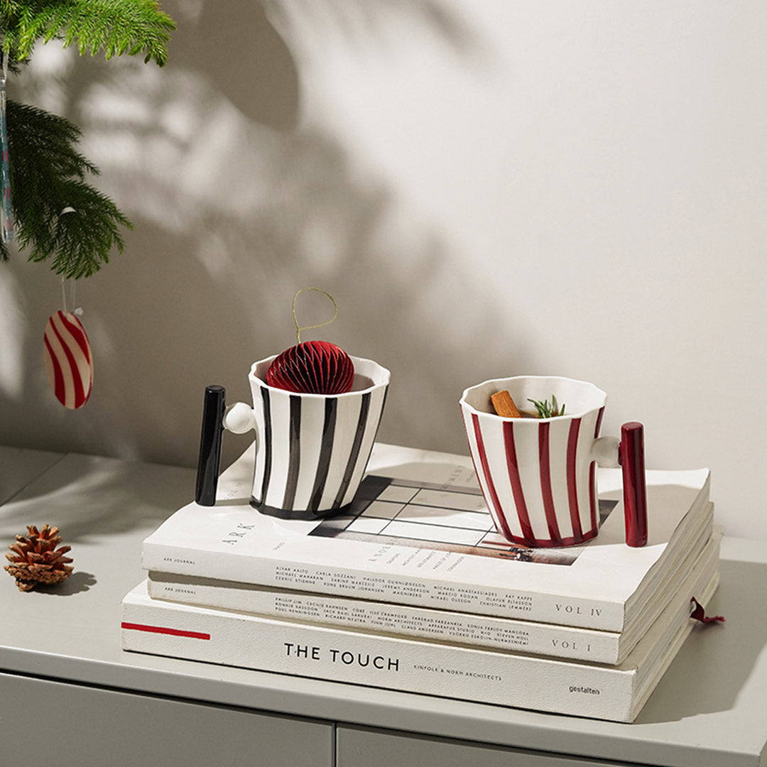 Vintage Stripe Coffee & Tea Mug