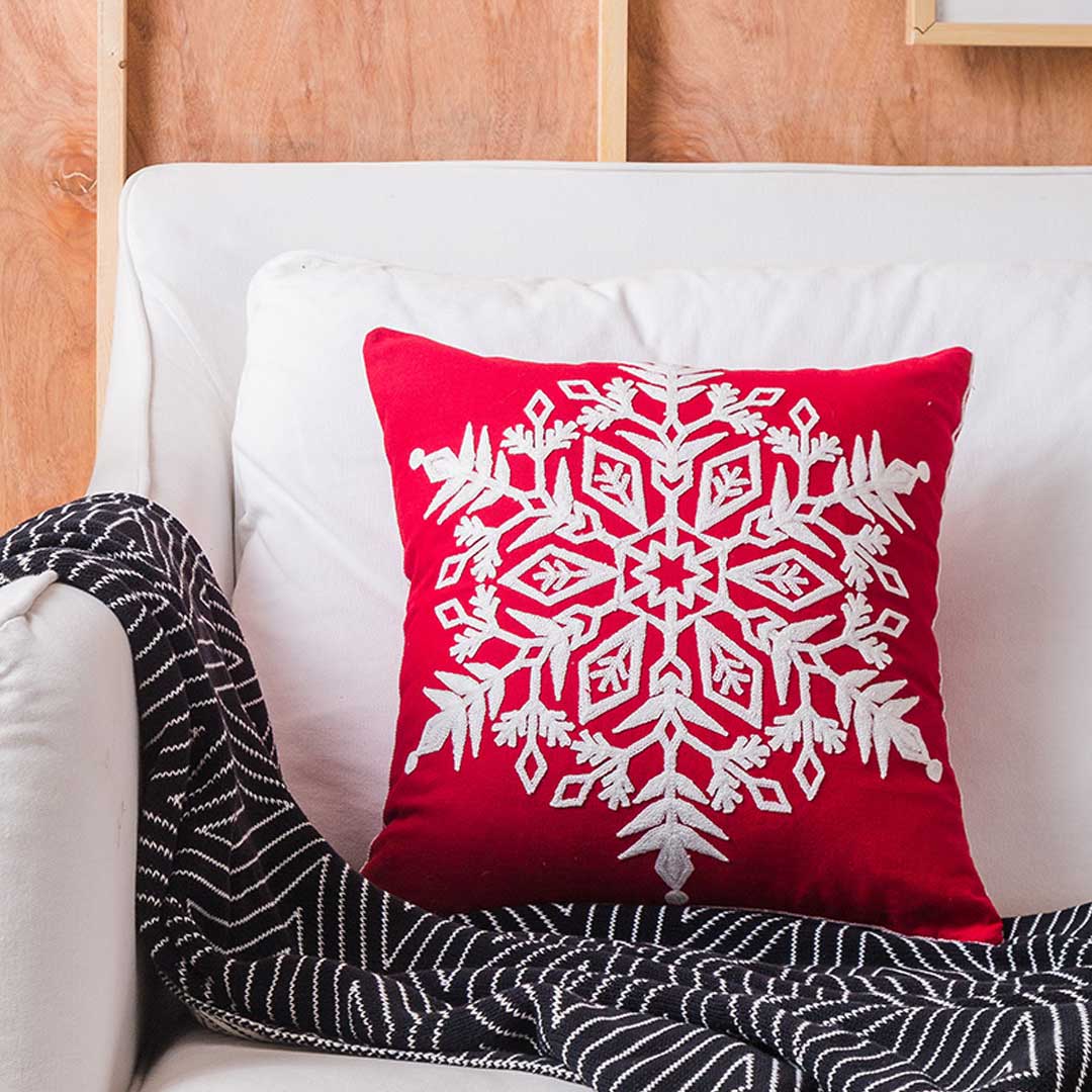 Christmas  Embroidered Cushion Covers