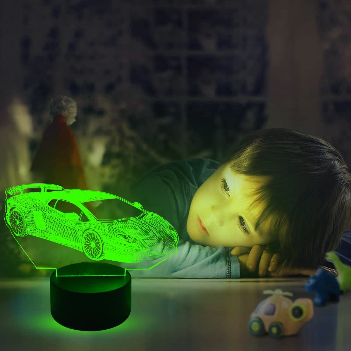 Lampe Illusion 3D Dinosaure