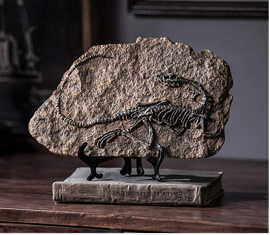 Resin Dinosaur Fossil Statue
