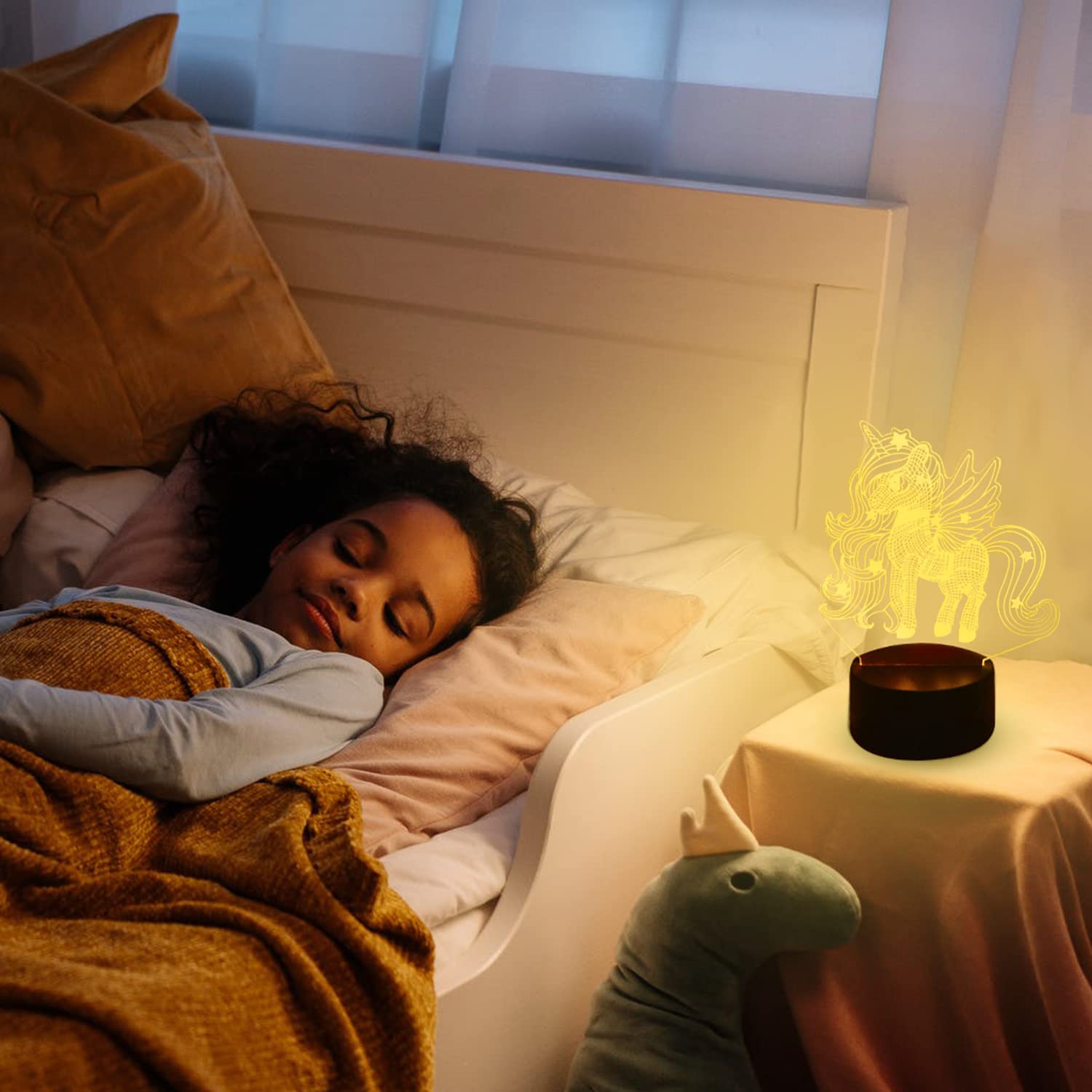 Lampe Illusion 3D Dinosaure