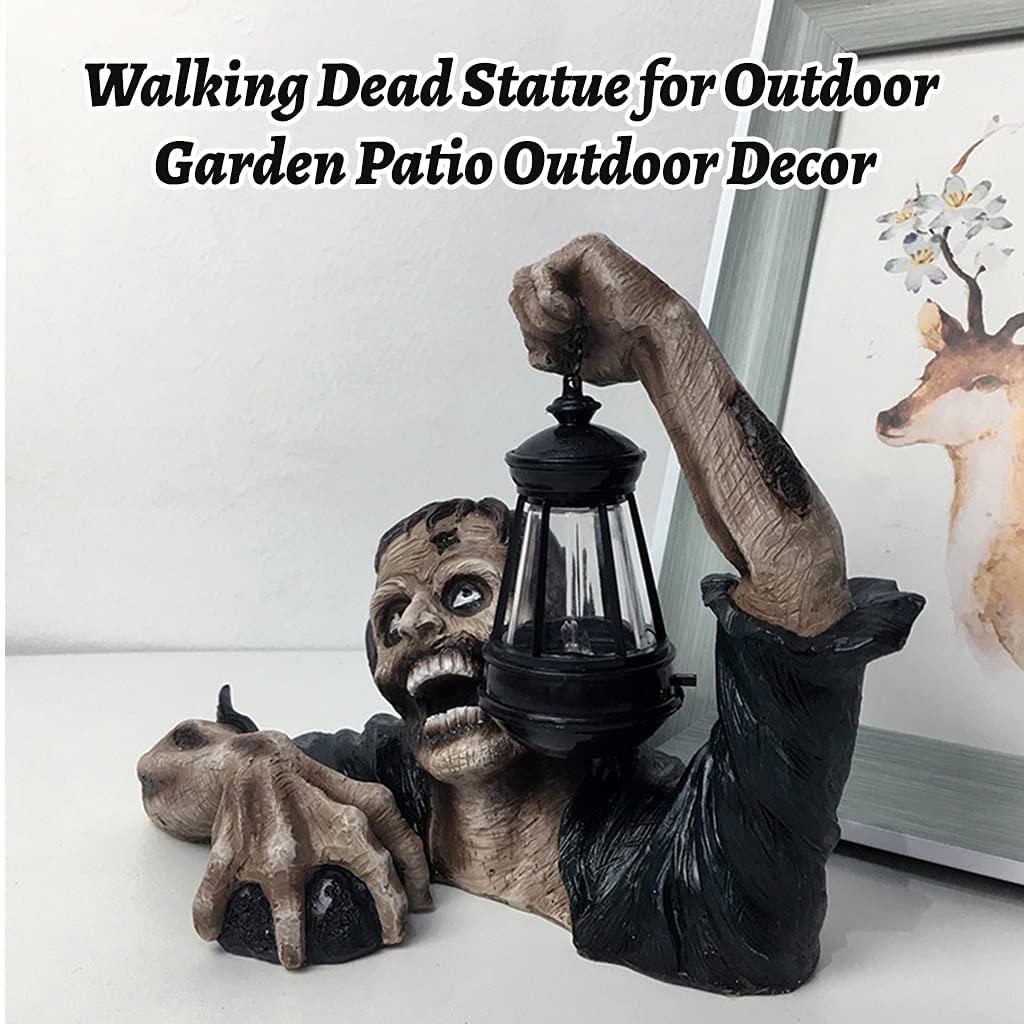 Zombie-Statue-Garten-Dekor