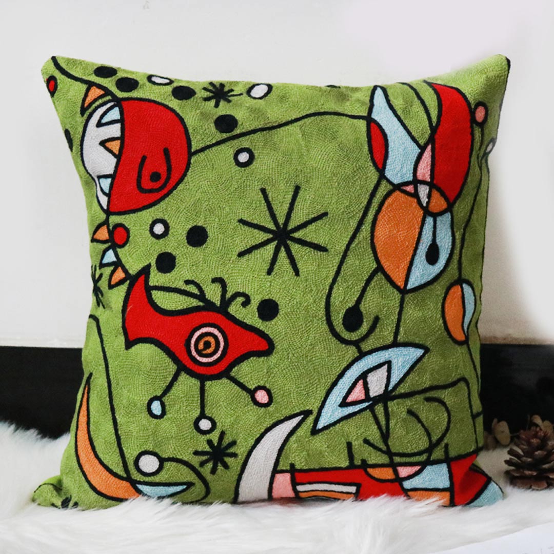 Taies d'oreiller d'art abstrait moderne (0215)