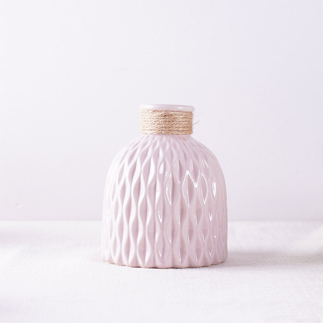 Vase en céramique de style méditerranéen