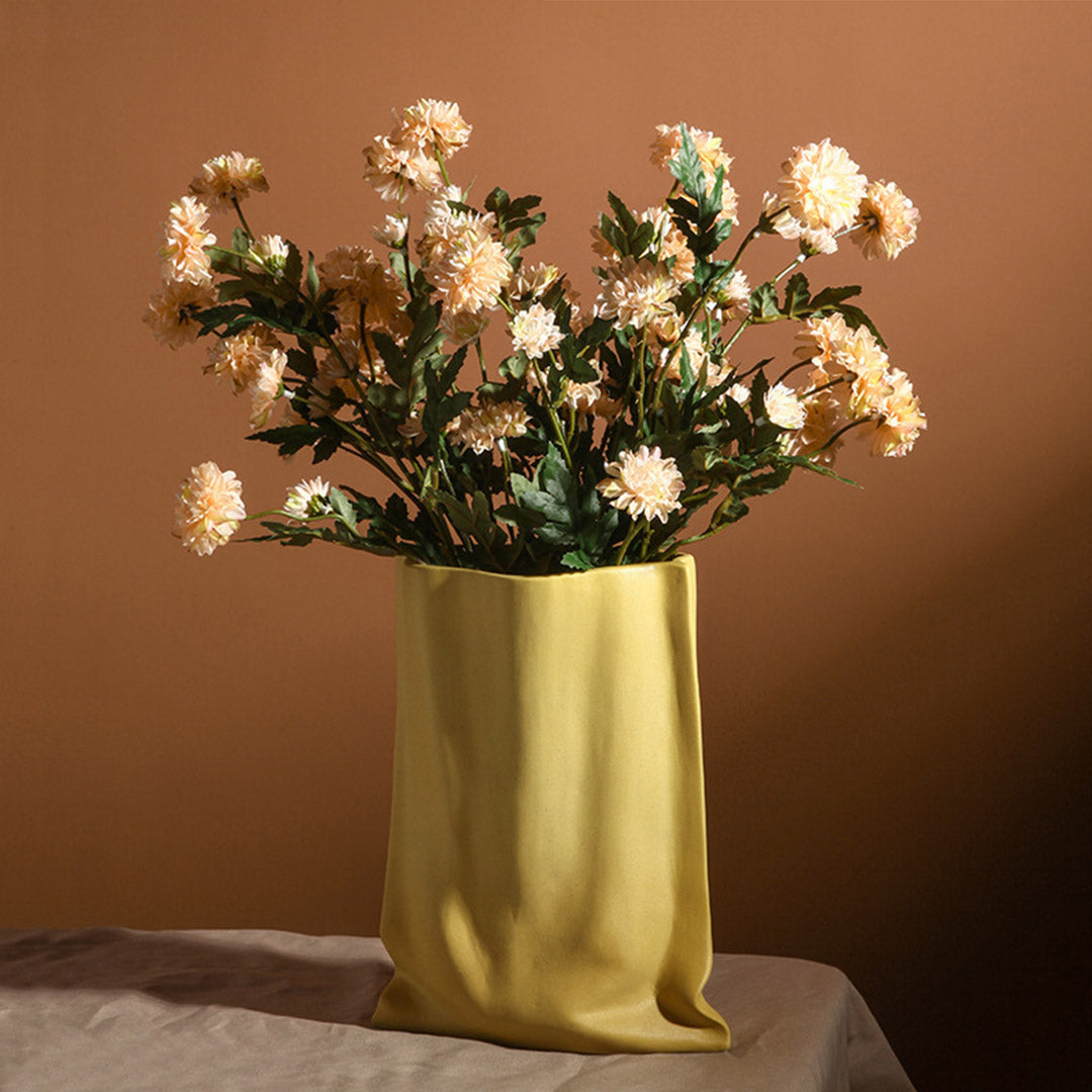 Paper Bag Type Vase