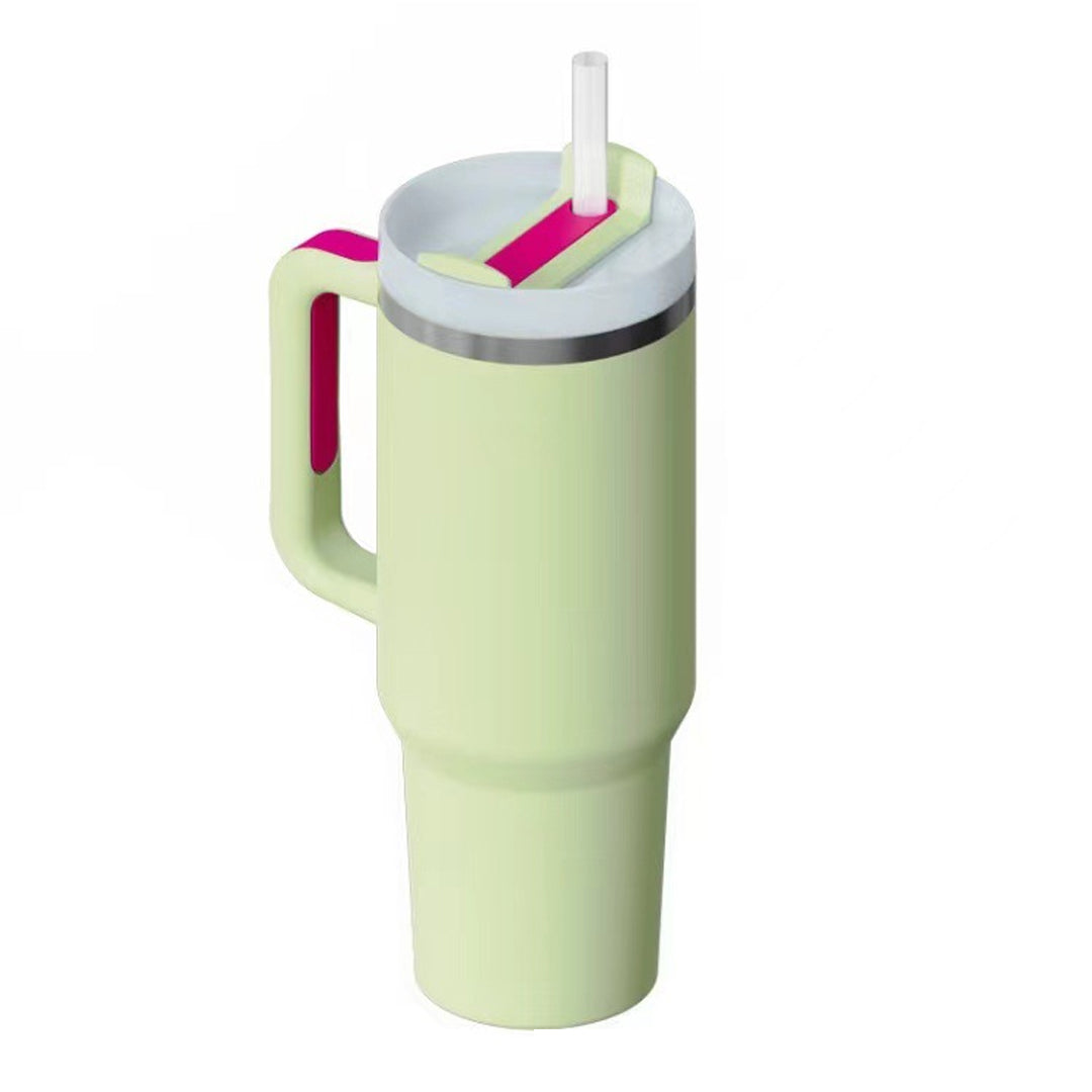 Stainless Steel Vacuum Insulated Tumbler with Lid and Straw