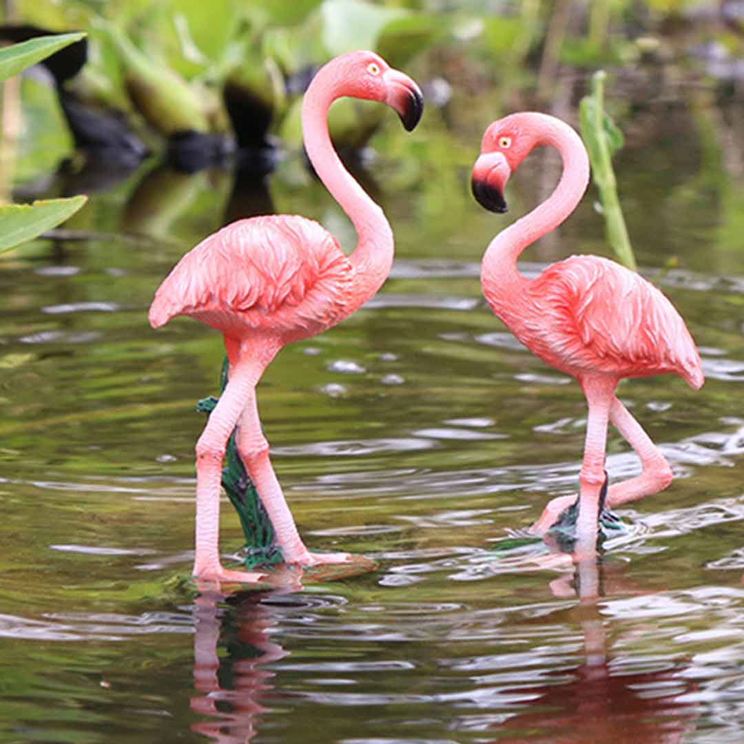 Figuras de flamencos