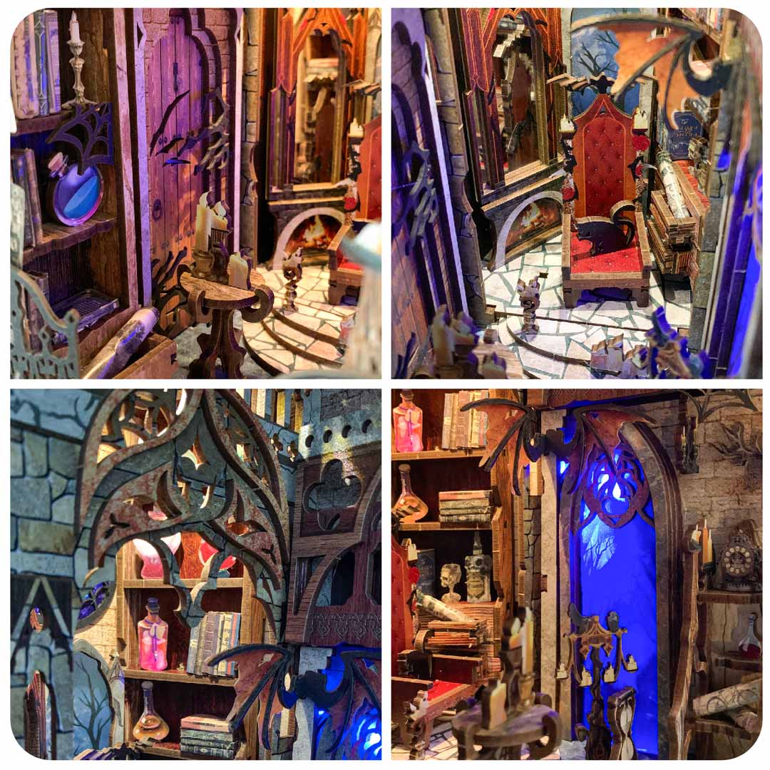 Twilight Castle DIY Book Nook