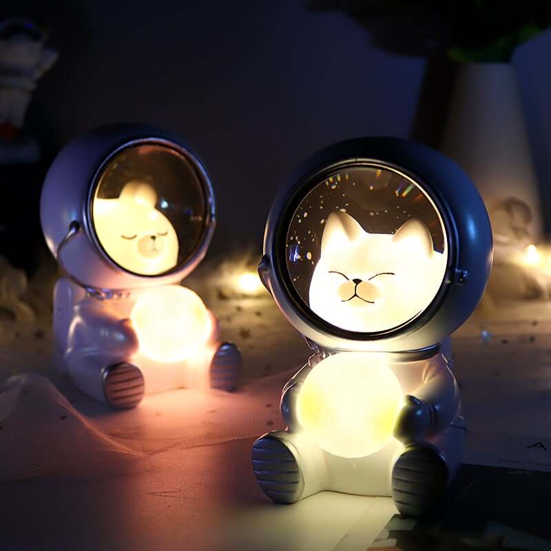 Cute Animal Astronaut Night Lights