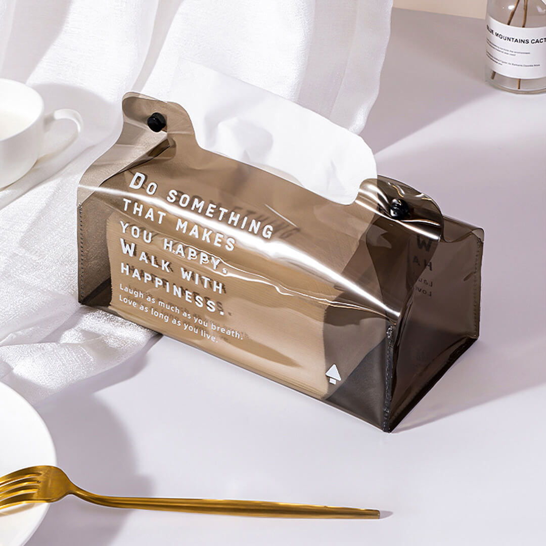 Transparent Waterproof Tissue box