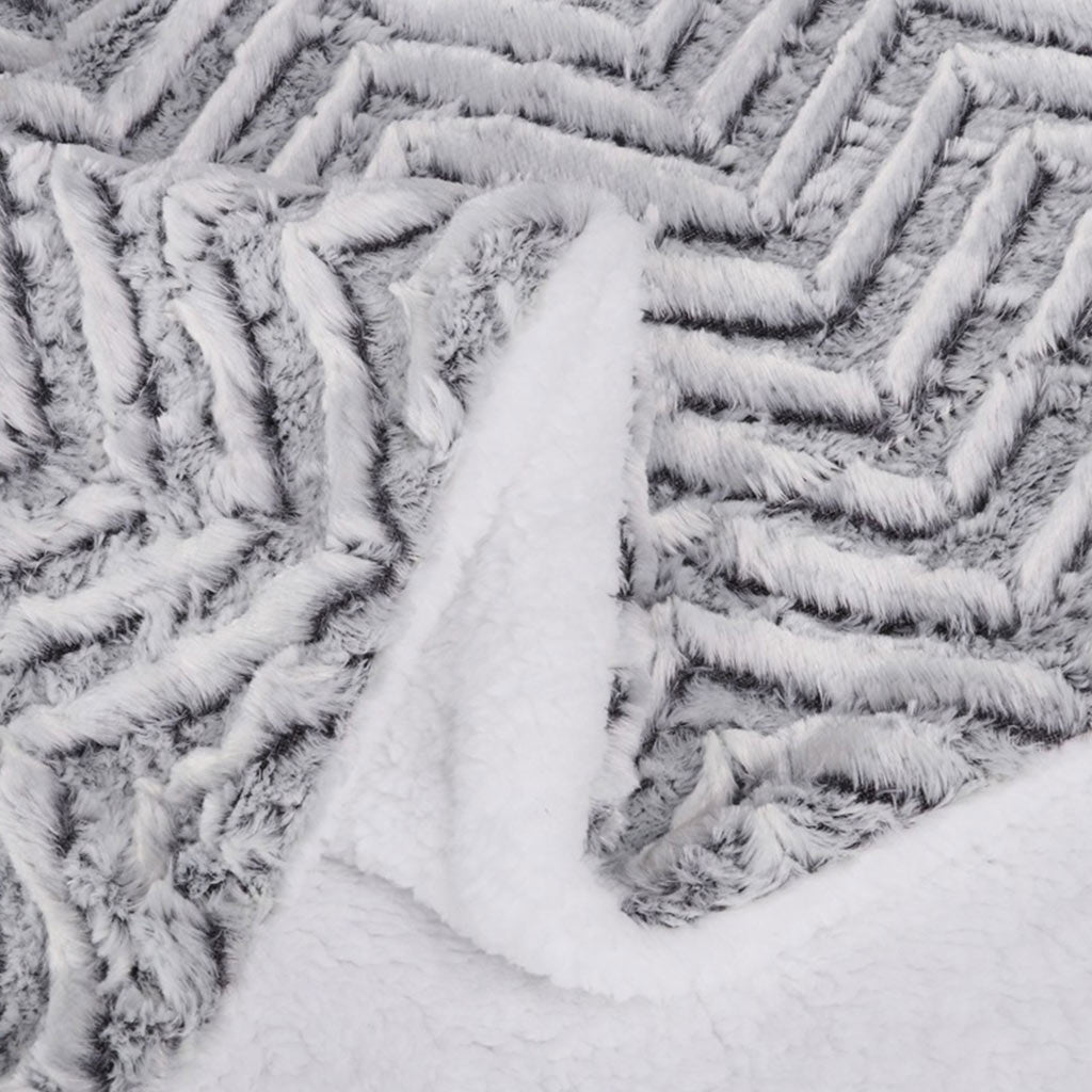 Coperta in pile a doppio strato ispessita