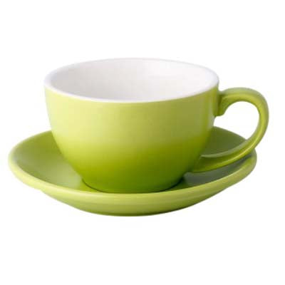 Tazas de café coloridas de cerámica