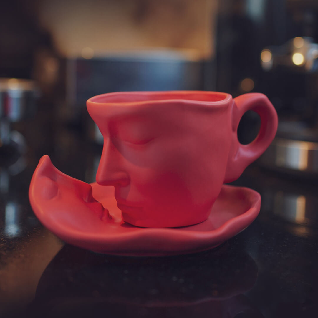 Ensemble de tasses à baiser