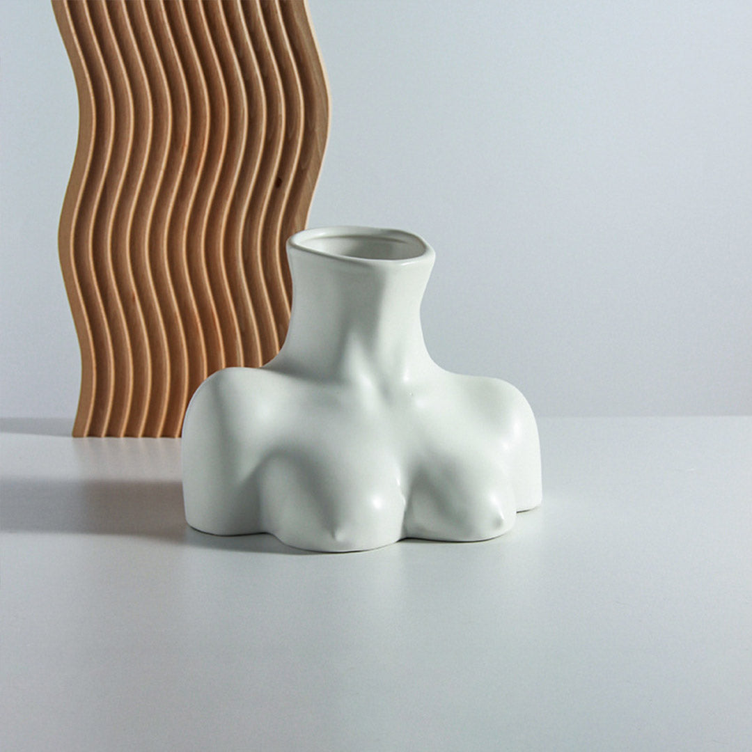 Vase de statue d'art corporel