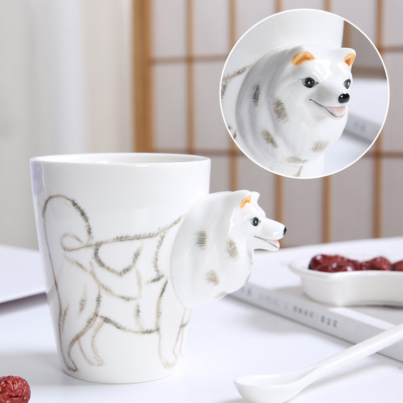 3D Hand-Made Animals Coffee Mug