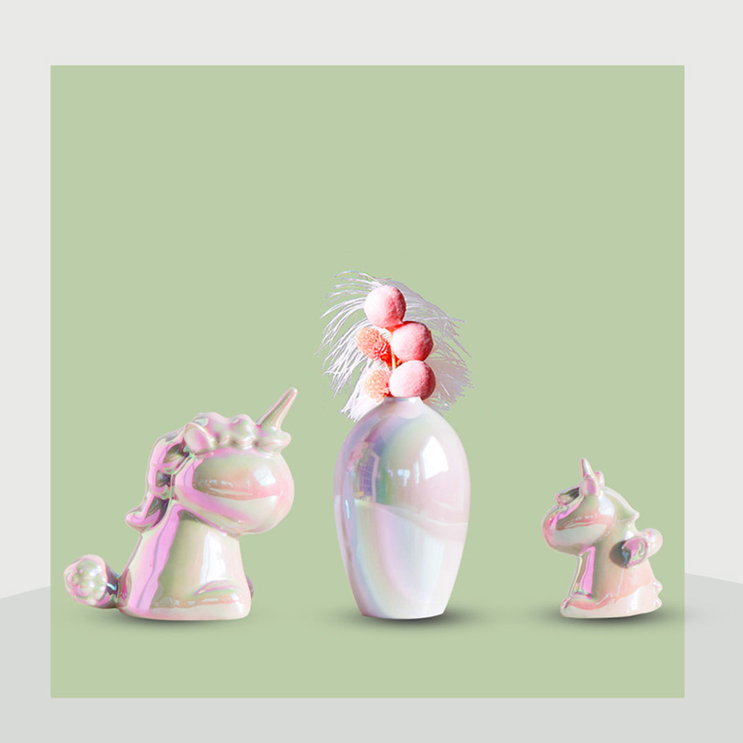 Kreative Regenbogen-Keramikvase
