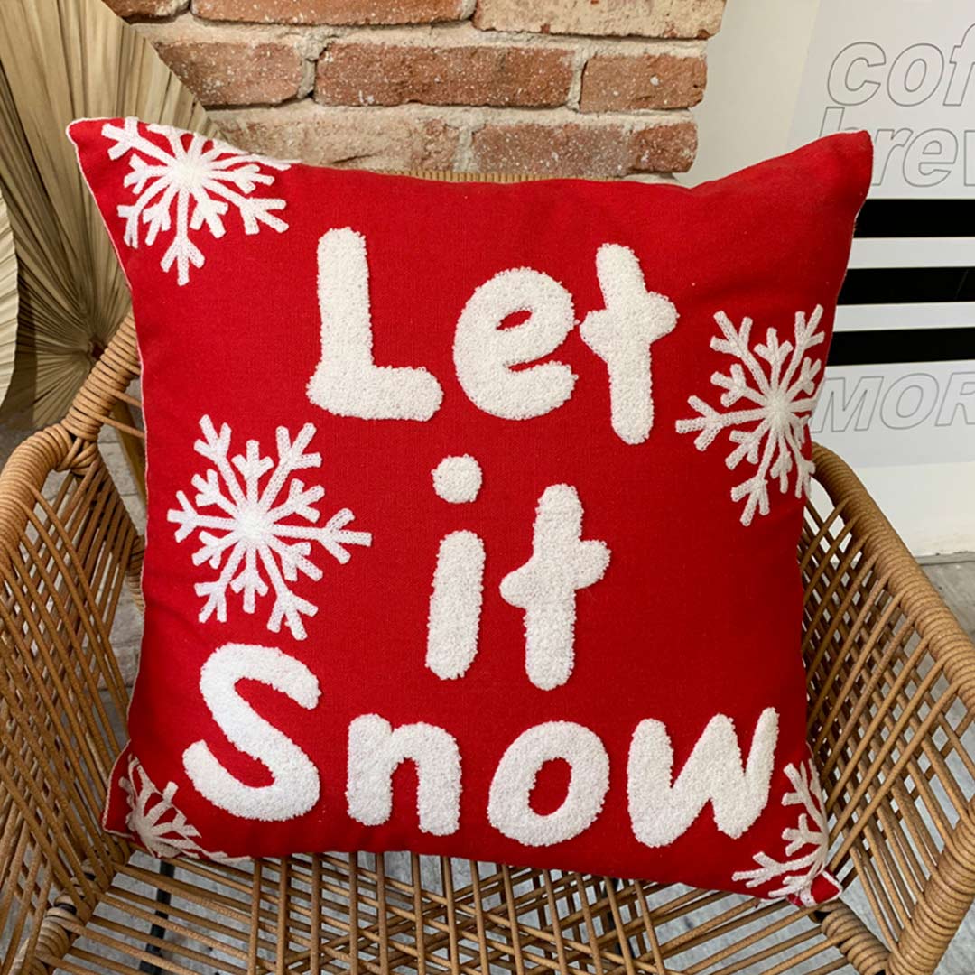 Christmas  Embroidered Cushion Covers