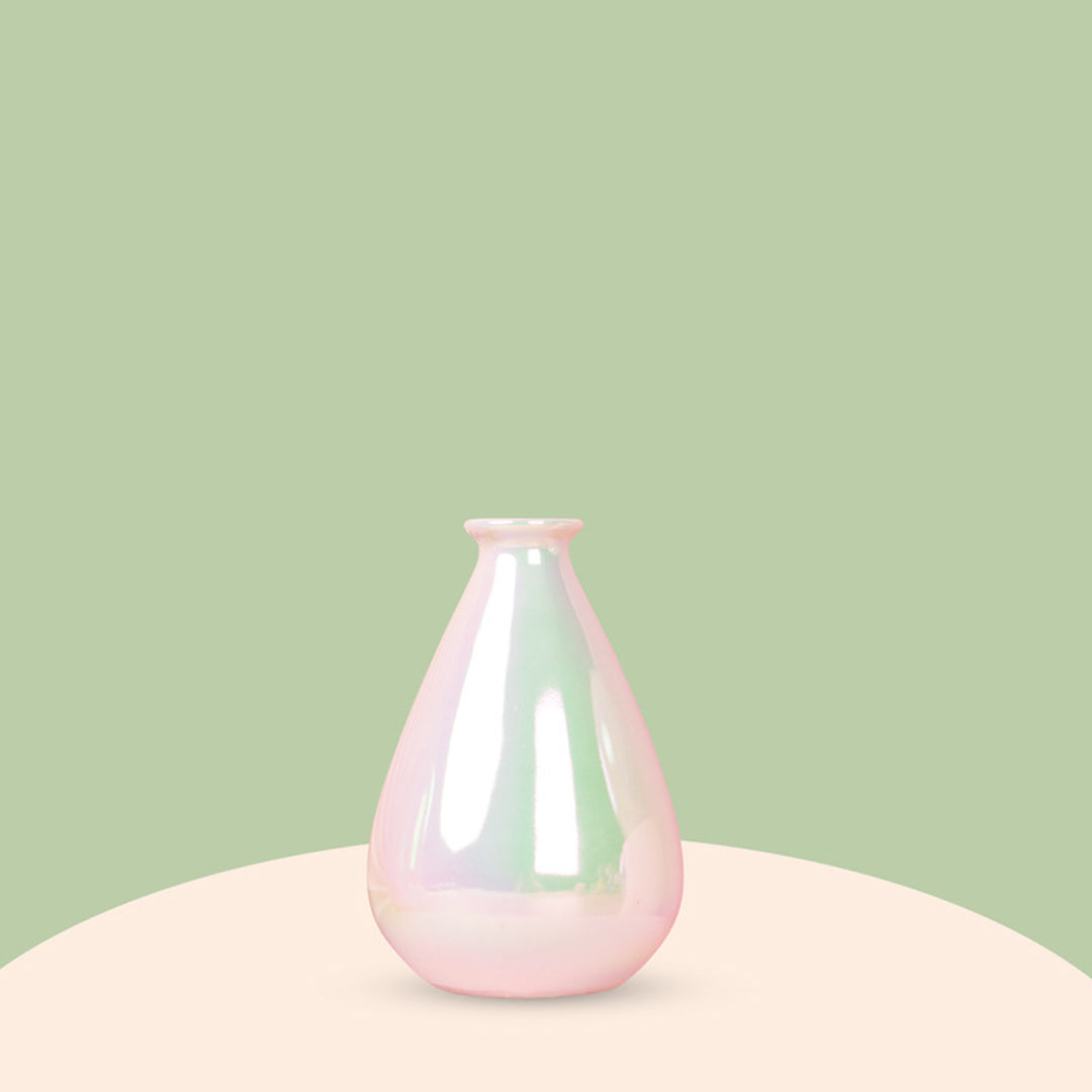 Kreative Regenbogen-Keramikvase