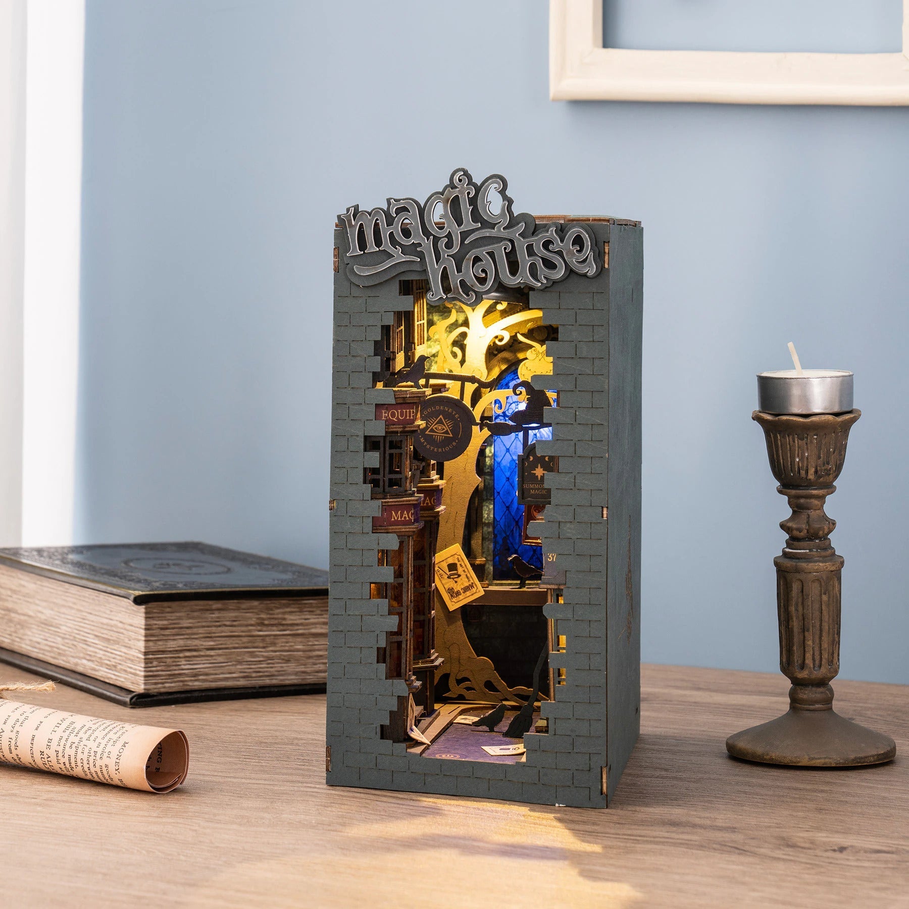 Magic House 3D Wooden DIY Book Nook