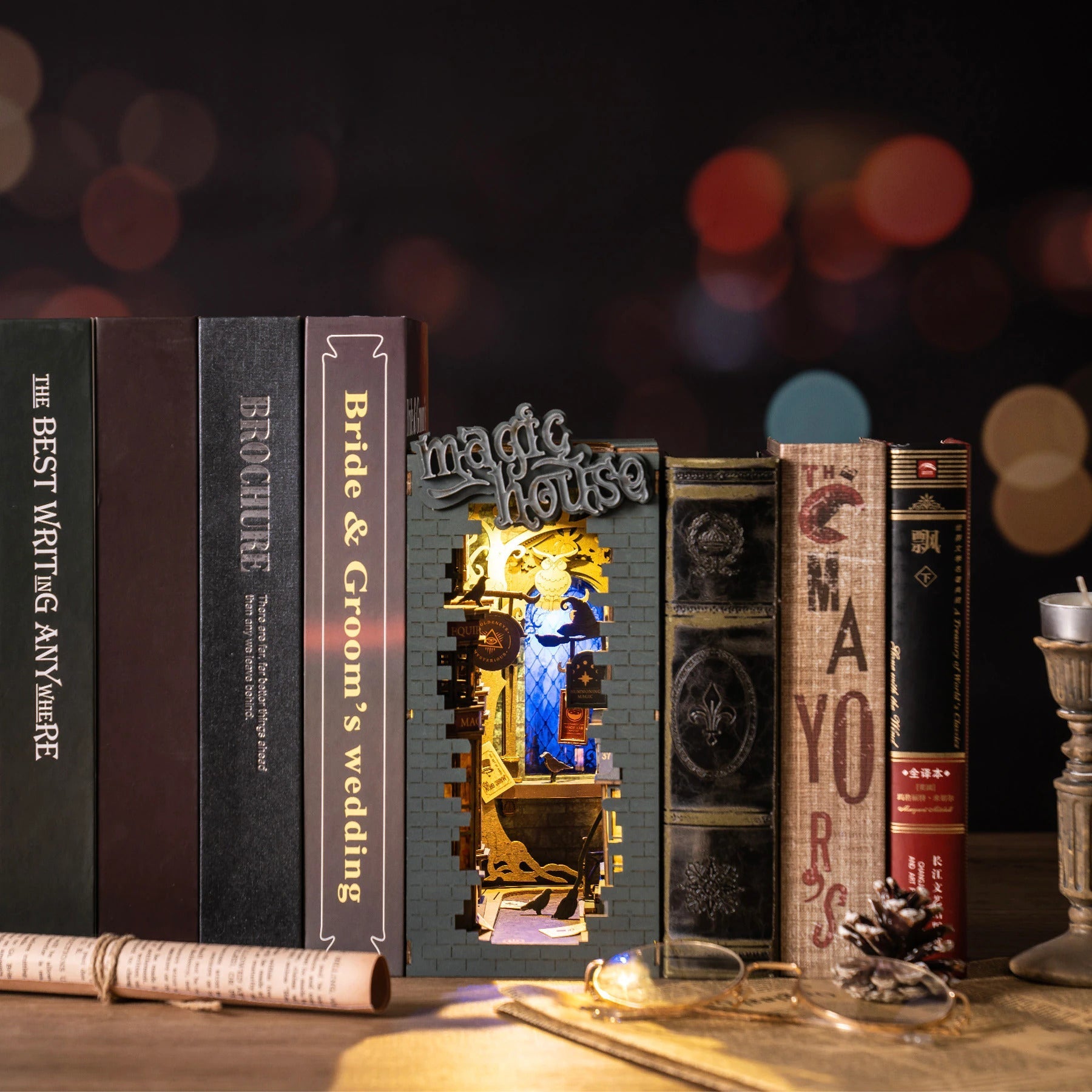 Magic House 3D Wooden DIY Book Nook