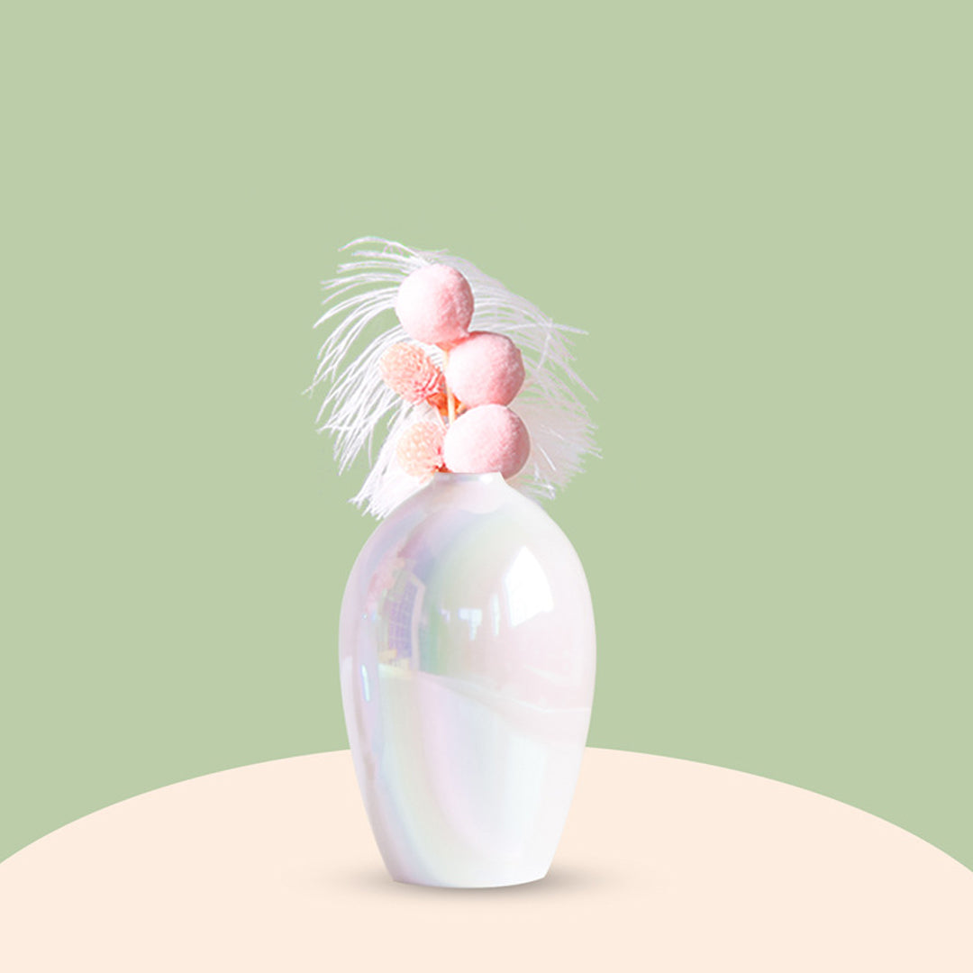 Kreative Regenbogen-Keramikvase