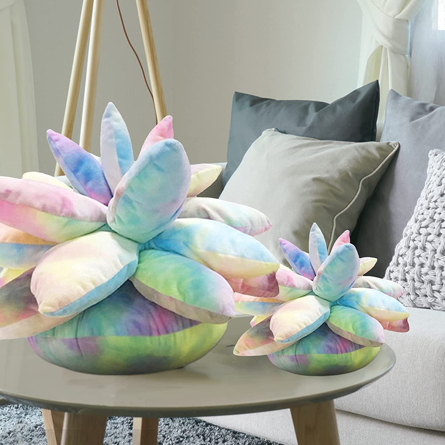 3D Succulents Cactus Pillow