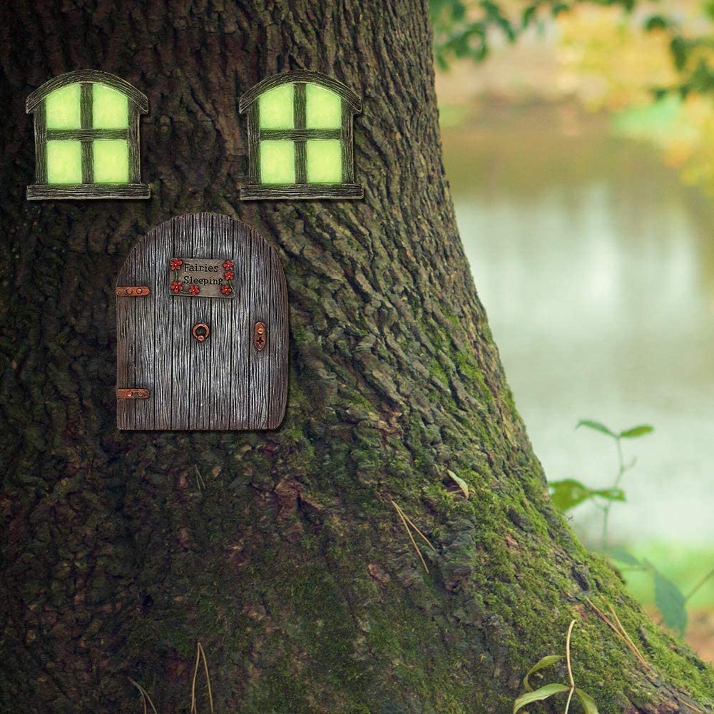 Fairy Door and Windows for Trees