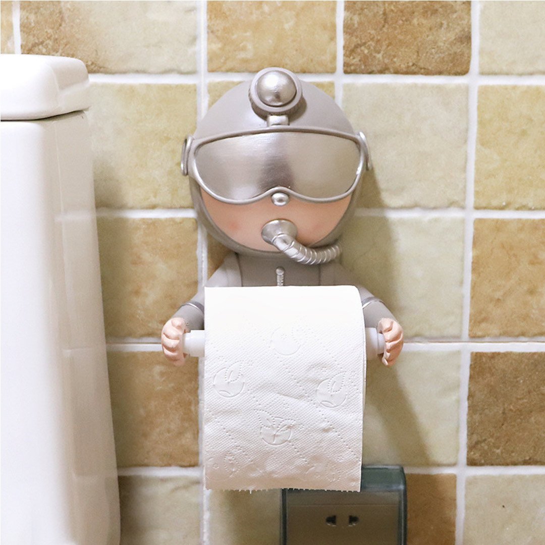 Portarrollos de papel Creative Diver