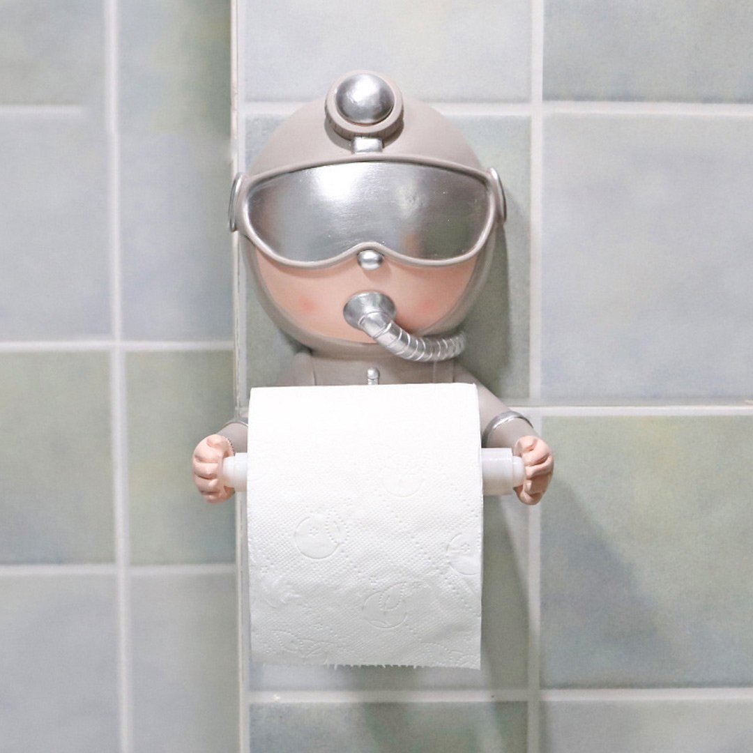 Portarrollos de papel Creative Diver