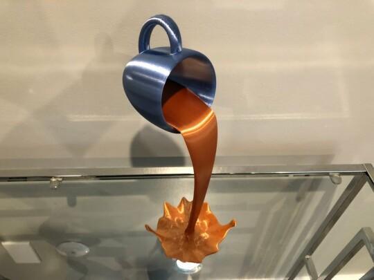 Kaffeetasse Becher Skulptur Dekor