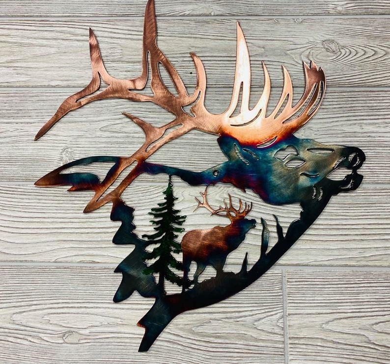 Animal Metal Wall Art