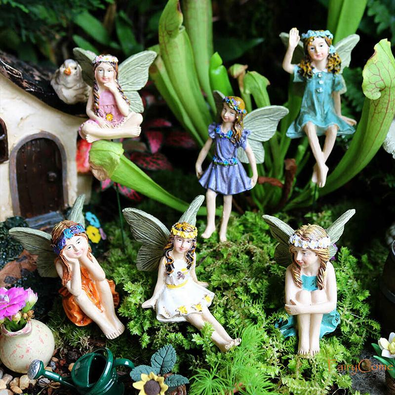 Flower Fairies Statues Decoration