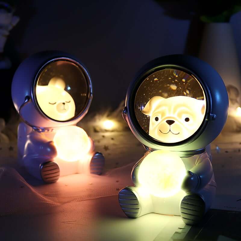 Cute Animal Astronaut Night Lights