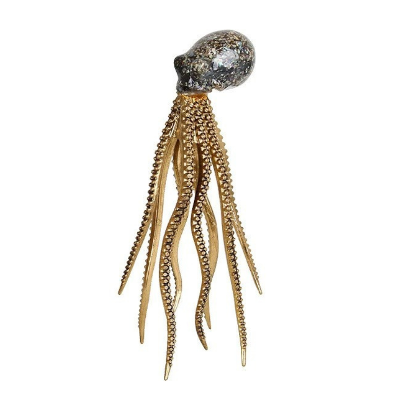 Luxury Octopus and Jellyfish Tabletop Figurine