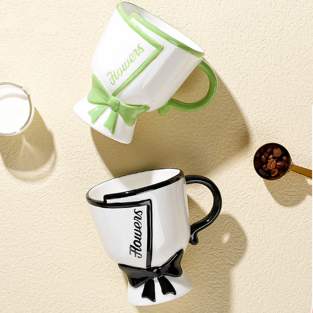 Cute Bow Bouquet Coffee Mug