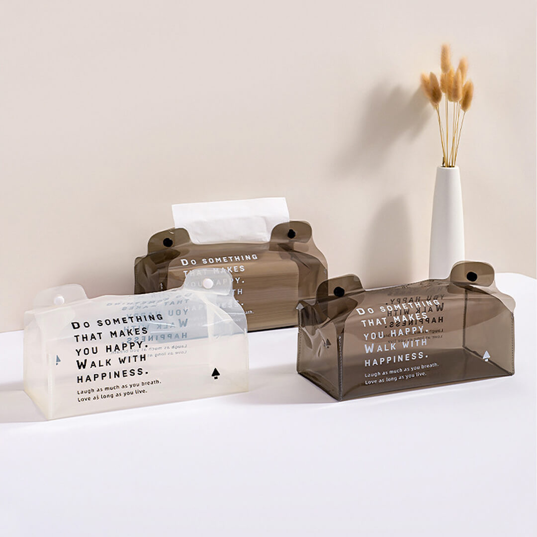 Transparent Waterproof Tissue box