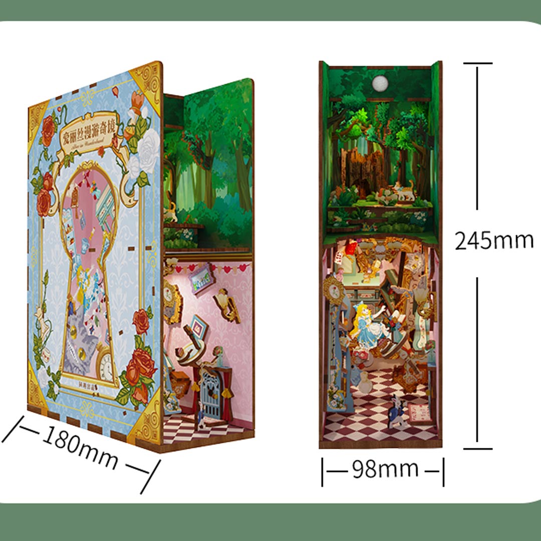 Alice in Wonderland DIY Book Nook Kit