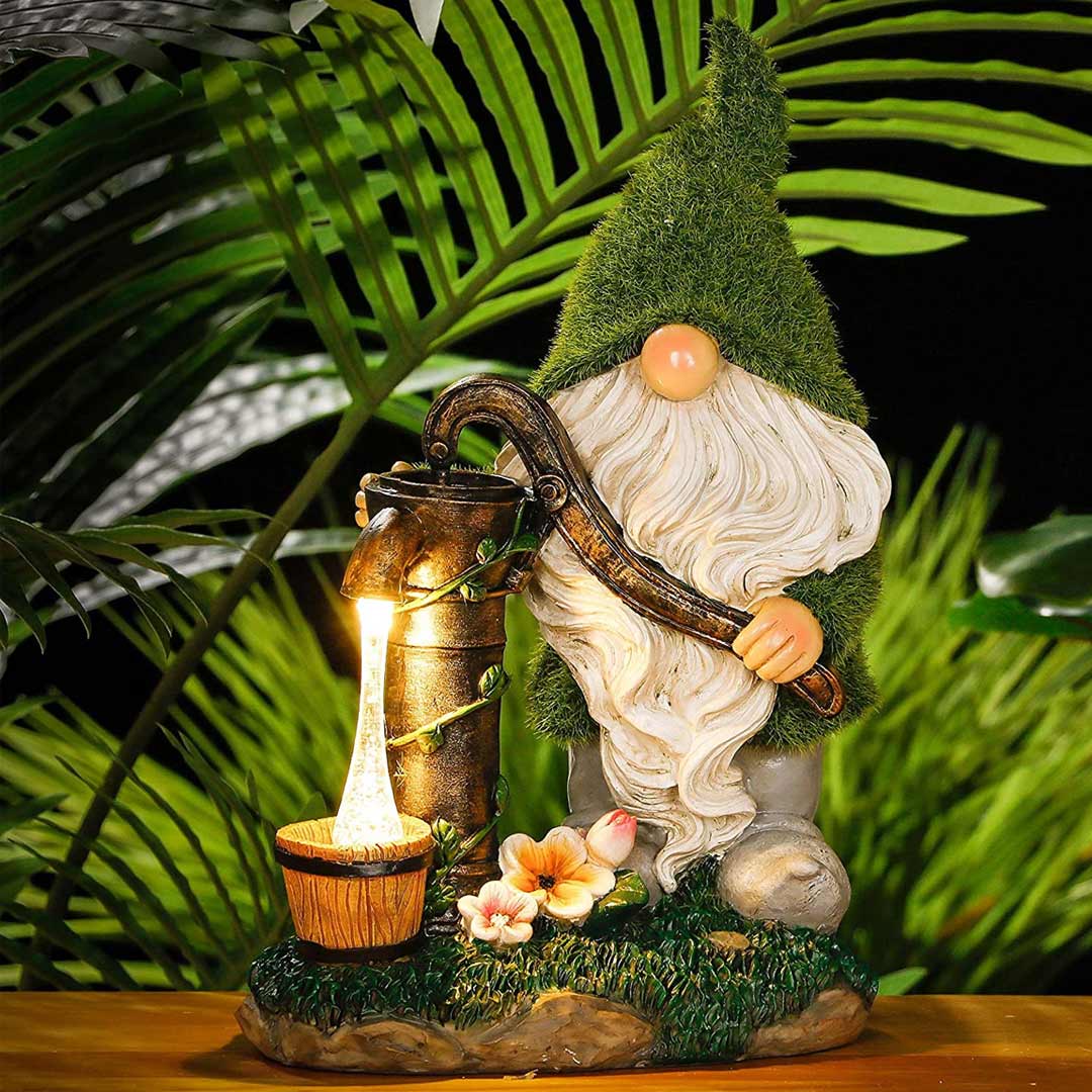 Dwarf Solar Resin  Statue