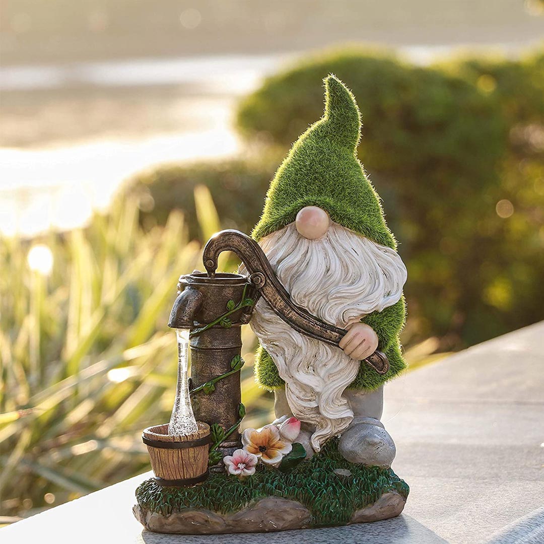 Dwarf Solar Resin  Statue